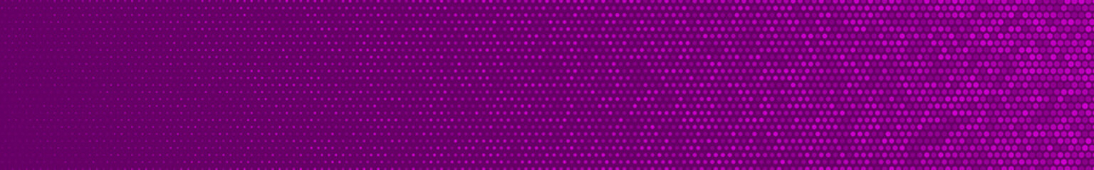 Abstract halftone banner