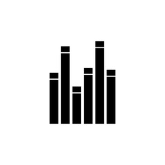 bar chart icon. Element of simple icon. Premium quality graphic design icon. Signs and symbols collection icon for websites, web design, mobile app