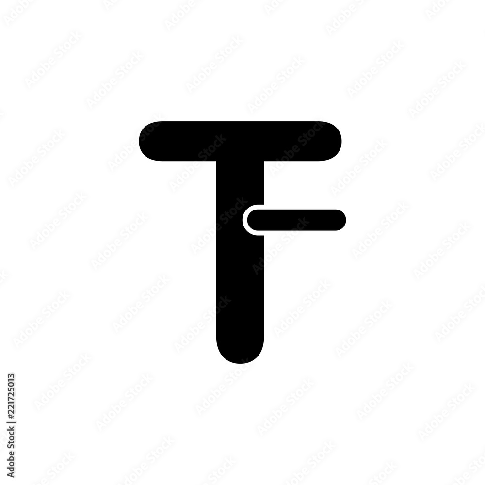 Poster reduce the font icon. element of simple icon. premium quality graphic design icon. signs and symbols