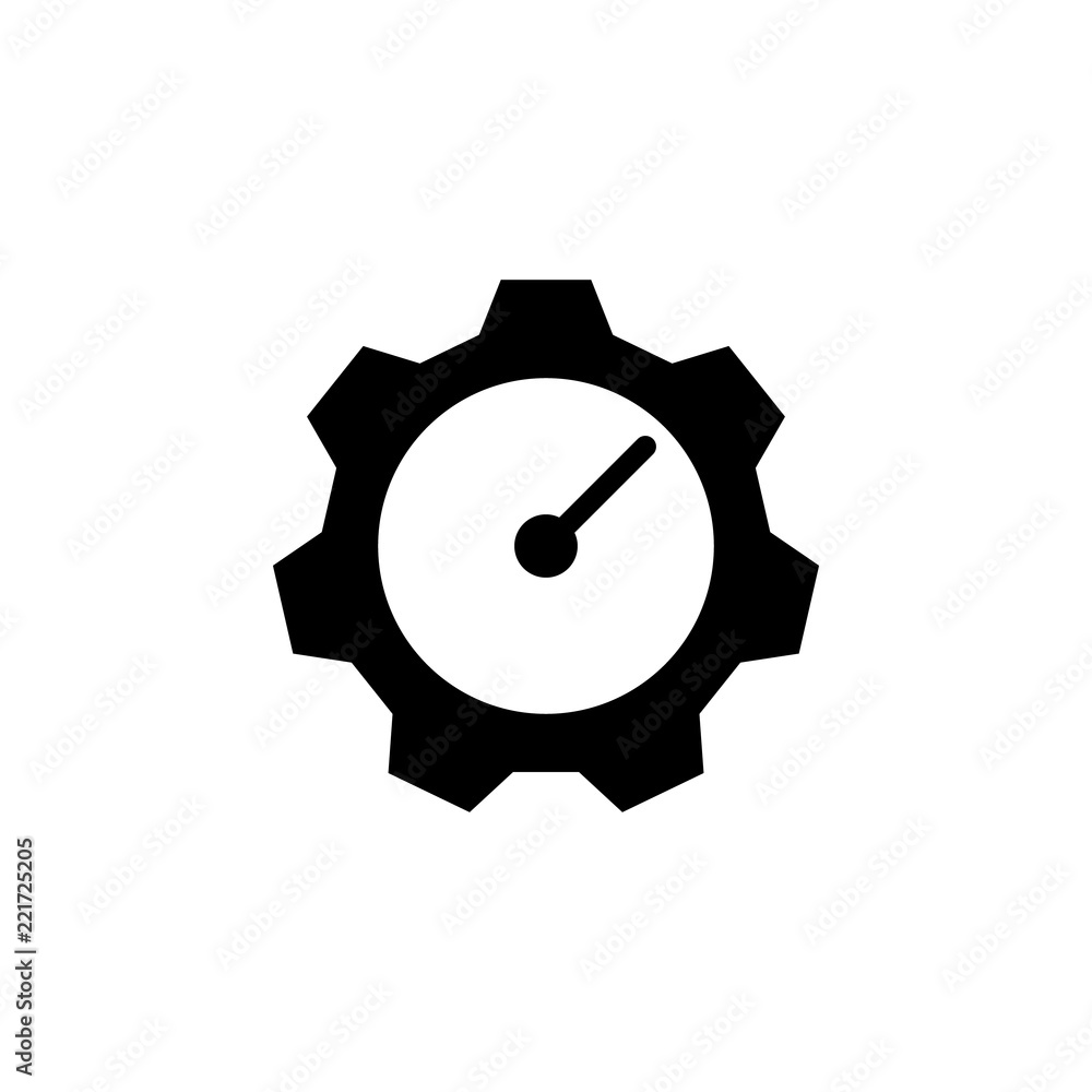 Poster time mechanism icon. element of simple icon. premium quality graphic design icon. signs and symbols 