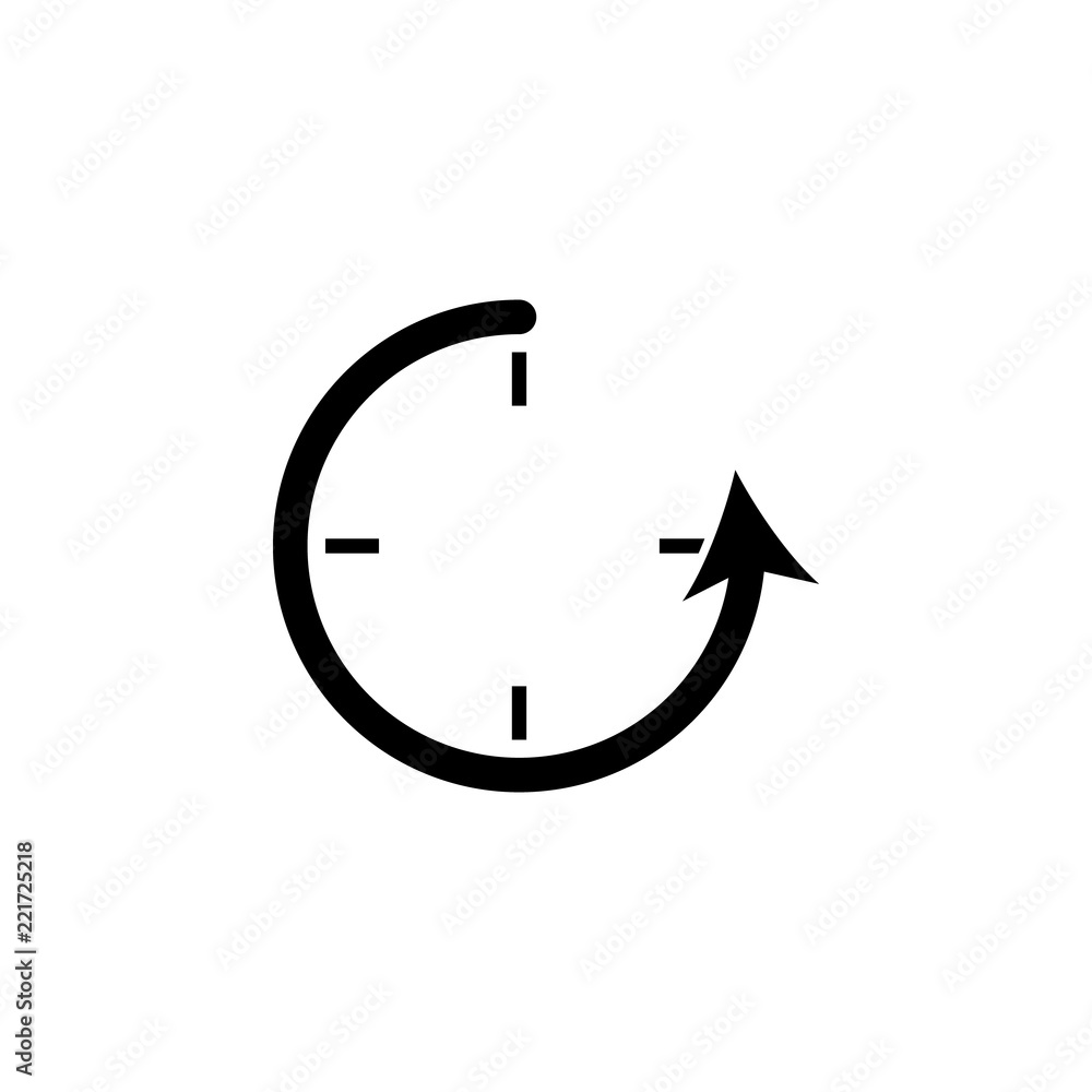 Poster reversal arrow icon. element of simple icon. premium quality graphic design icon. signs and symbols 