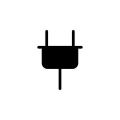 electrical plug icon. Element of simple icon. Premium quality graphic design icon. Signs and symbols collection icon for websites, web design, mobile app