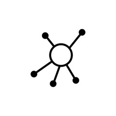 connection mark icon. Element of simple icon. Premium quality graphic design icon. Signs and symbols collection icon for websites, web design, mobile app
