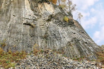Golden Hill - columnar jointed volcanics - national natural monument