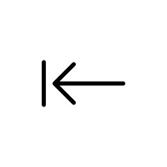 arrow with direct icon. Element of simple icon. Premium quality graphic design icon. Signs and symbols collection icon for websites, web design, mobile app