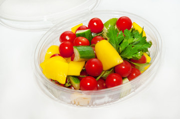 Vegetables at lunch boxing