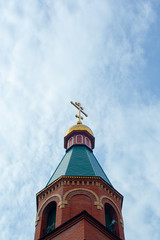 Fototapeta na wymiar Roof and dome of church