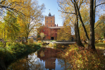 Obraz premium Radomysl Castle in Autumn