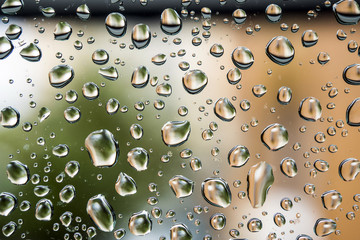 Gotas en el cristal
