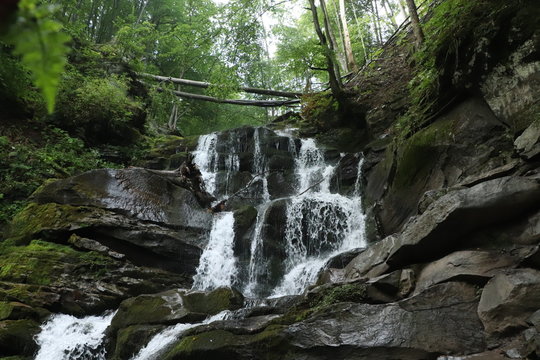 Ukraine waterfall