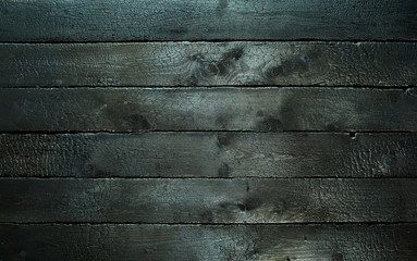 Background texture of burnt scorched wood
