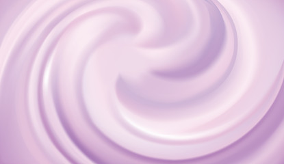 Vector background of swirling pink texture