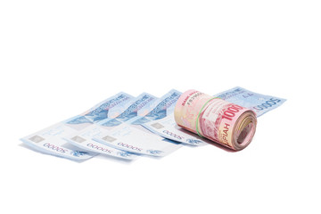 Indonesian rupiah notes