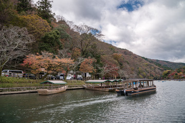 Fototapeta na wymiar 京都 - 嵐山　紅葉