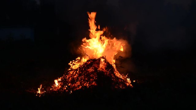 close-up fire
