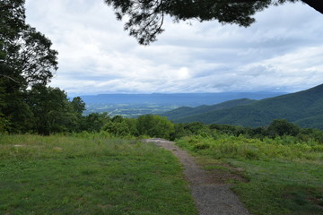 Fototapeta premium Mountain Top storm