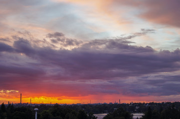 ヘルシンキ　サンセット