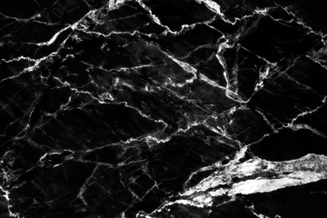 Luxury of black marble texture and background for decorative design pattern art work. Marble with...