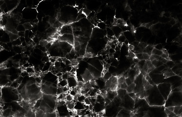 Black marble texture abstract background for design pattern art work, with high resolution.