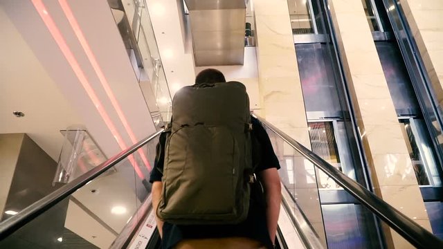 Tactical backpack for carrying cold steel.