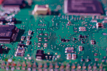 Circuit board. Electronic computer hardware technology.