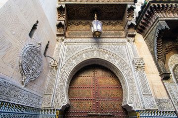 Mausoleum and mosque Sidi Ahmed Tijani in Fez, Morocco