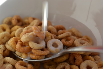 Cherrios and Milk