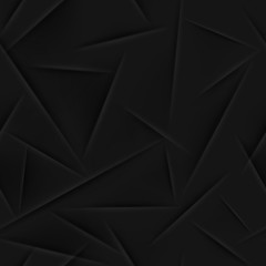 Abstract seamless pattern in black colors