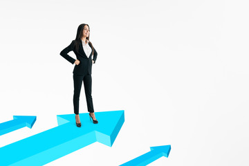 Obraz premium Success and growth concept