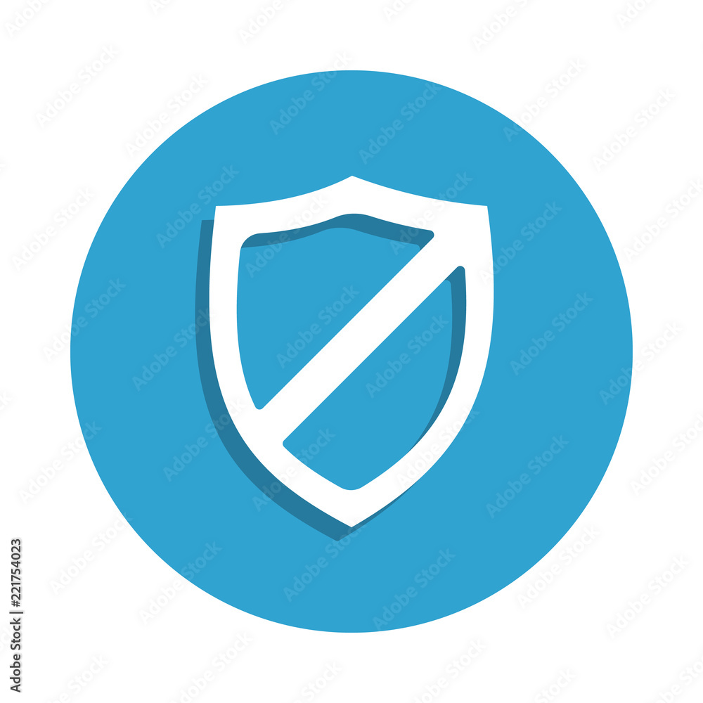 Aufkleber without shield icon in badge style. one of cyber security collection icon can be used for ui, ux
