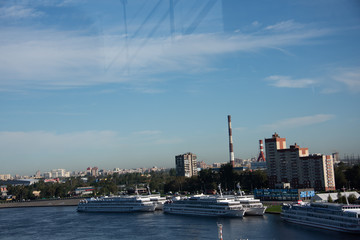 Naklejka premium view of the city St. Petersburg 