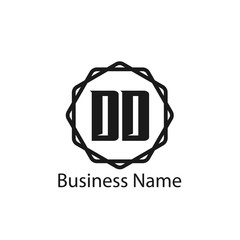 Initial Letter DD Logo Template Design