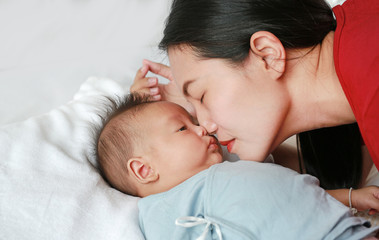 mother nice-smelling infant.