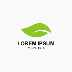 Fototapeta premium Leaf Logo Vector Template Design Illustration