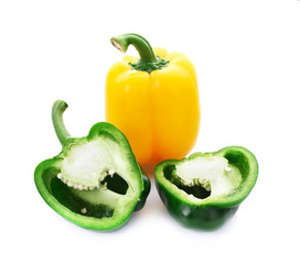 pepper isolated on a white background
