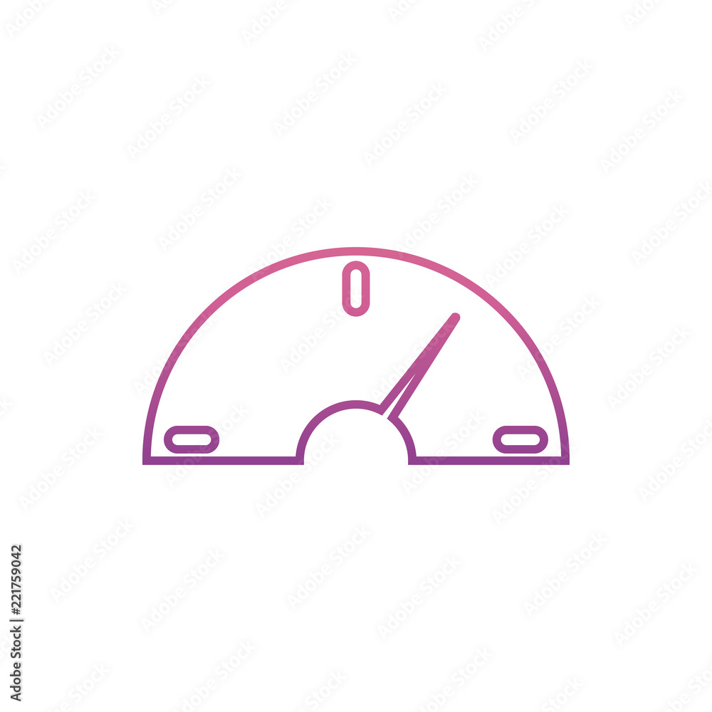 Poster speedometericon in nolan style. one of web collection icon can be used for ui, ux