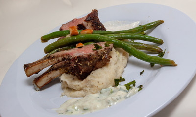 Rack of Lamb Dinner