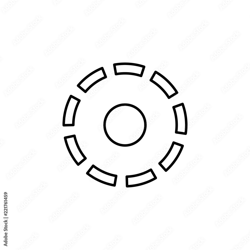 Poster filter sign icon. element of image sign for mobile concept and web apps illustration. thin line icon
