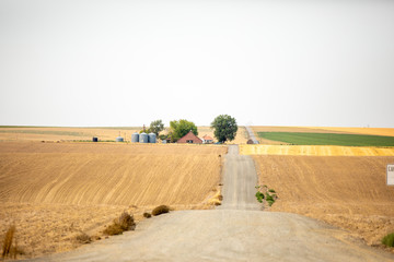 Obraz premium View of rural landscape