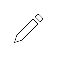 Edit sign icon. Element of image sign for mobile concept and web apps illustration. Thin line icon for website design and development, app development. Premium icon