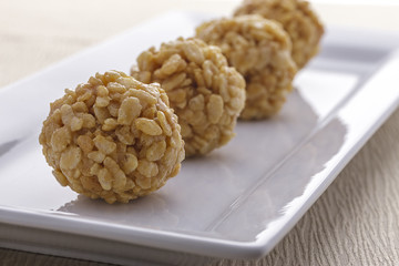 Delicious crispy treats on a plate.
