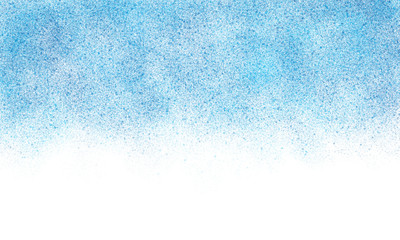 Wasserfarben Hintergrund in blau, hochauflösende Illustration für kreative Designhintergründe	