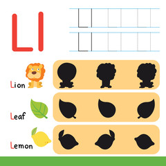 worksheet vector design for kid