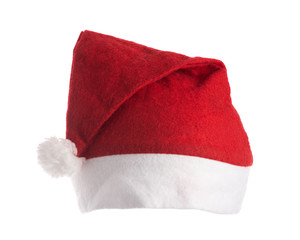Christmas hat isolated on white background.