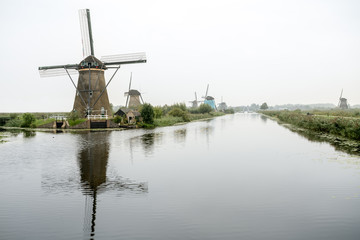 Kinderdijk in holland