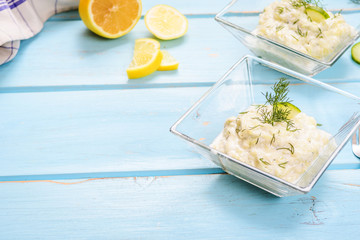 Traditional greek tzatziki