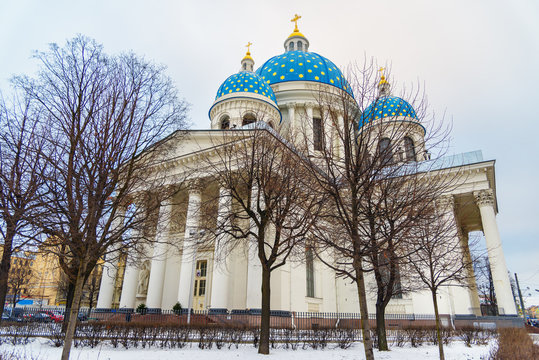 Trinity Cathedral in Saint Petersburg, Russia