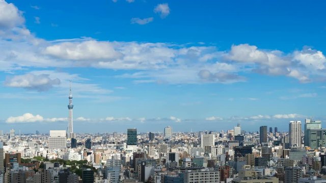 東京風景・タイムラプス