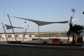 Naklejka premium Strandlounge