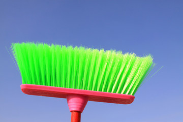 daily necessities -- color plastic broom